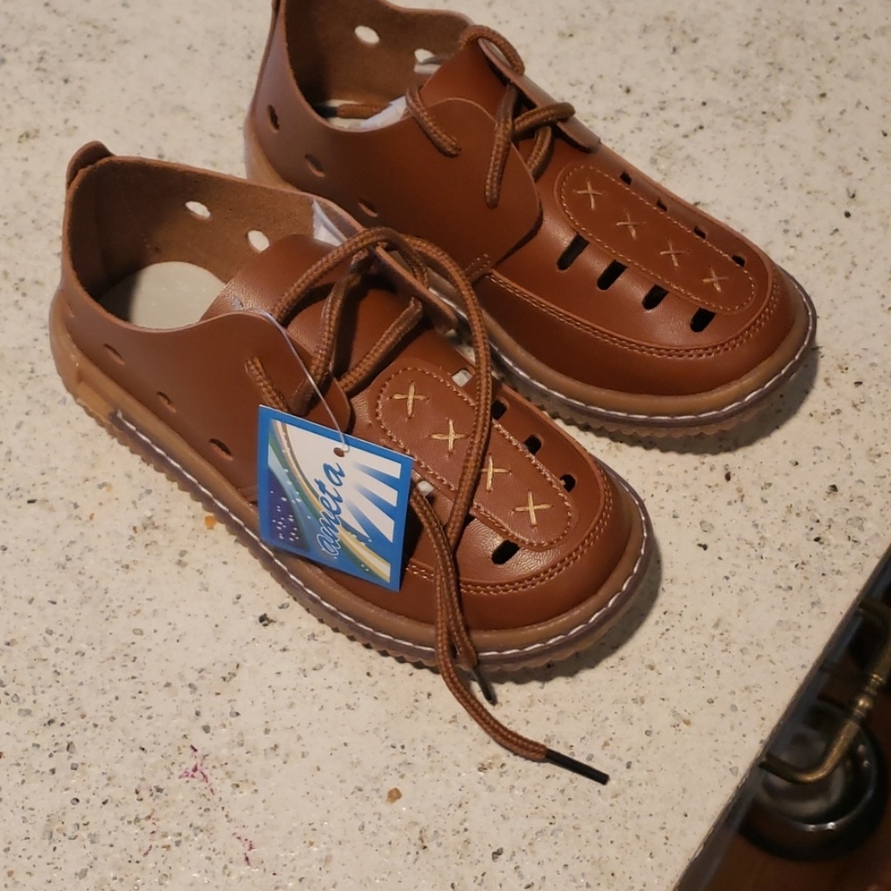 New boys shoes